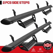 For 24-26 Toyota Tacoma Xtra / Access Cab Drop Running Boards BLK Side Step BCTA