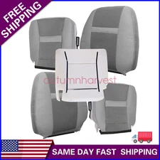 For 2006 2007 2008 2009 2010 Dodge Ram 1500 2500 Front Seat Cover Gray Foam