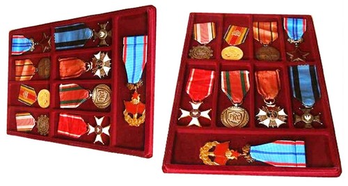 Alu-Großer-Münzkoffer-Diamant Look-&-münztableaus IN Blu Rosso Scuro - Foto 52 di 171