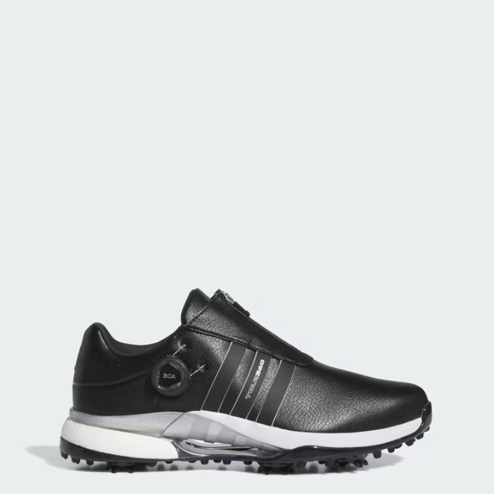 シューズ(男性用) adidas Tour360 BOA 24 BOOST Wide Golf Adidas Men's Tour360 24 Boa Boost Golf Sneakers Shoes IF0254