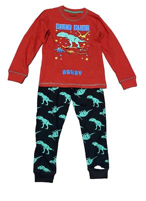 Studio Kids Boy Pyjama Set 5-6 YRS New Dino Dude UK