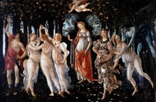 Sandro Botticelli - Primavera Giclee Fine Art Print on Canvas Wall Decor 36"