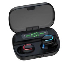TWS AURICULARES AURICULARES INALÁMBRICOS AURICULARES BANCO DE ENERGÍA CARGADOR DE BATERÍA ESTUCHE LED