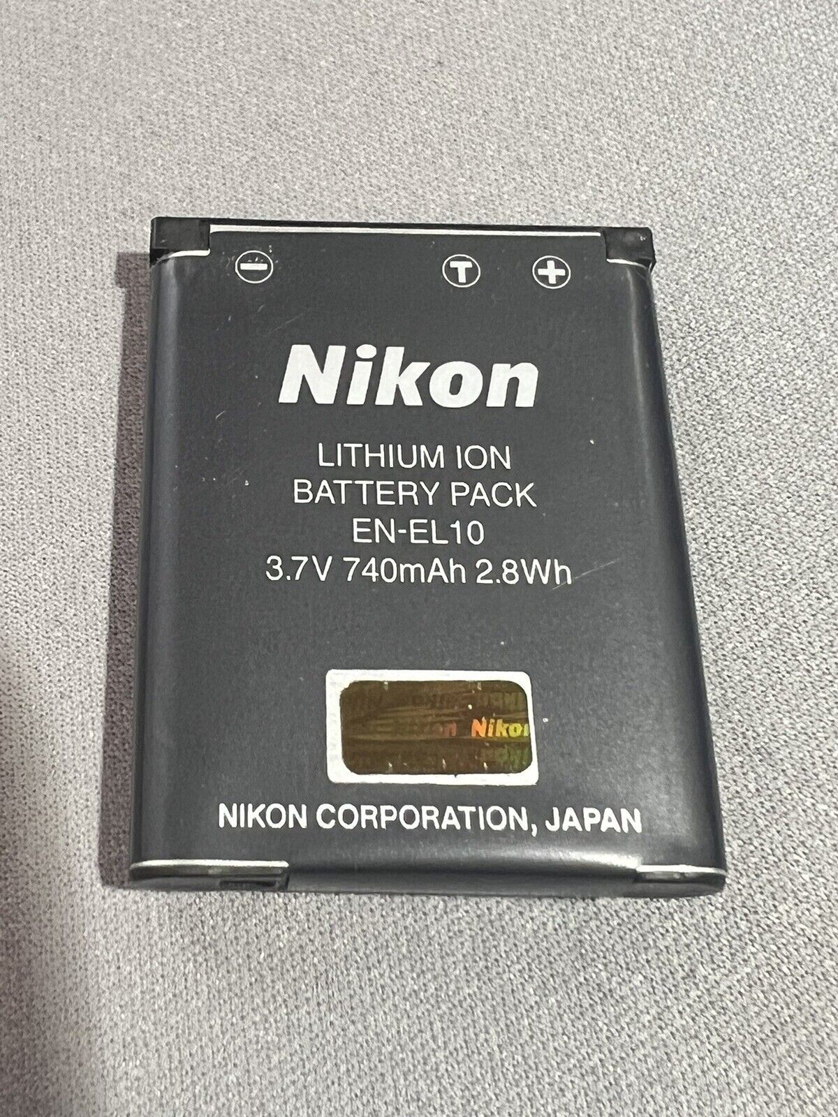 Nikon EN-EL10 Rechargeable Lithium-Ion Battery 740mAh ENEL10 EUC | eBay