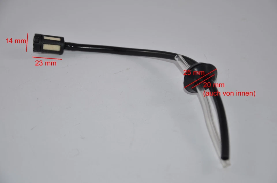 Benzinfilter für Bituxx / Berlan / Atika / Timbertech / Rotfuchs Heckenschere - Bild 3 von 3