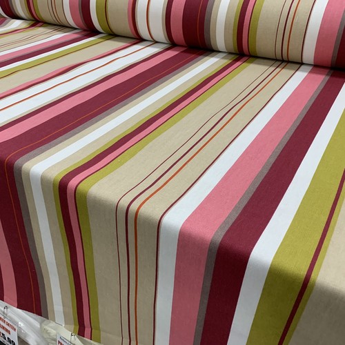 Henley Peony Cotton Fabric by Prestigious Textiles - Picture 4 of 6