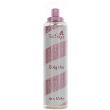 Aquolina Women's Body Mist Pink Sugar with Essence of Fruity Candy Floss, 8 oz