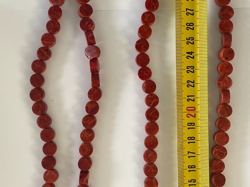 Lot De Perles Rocaille Deux Tons Rouge/transparent - 22g - N°102 - Occasion