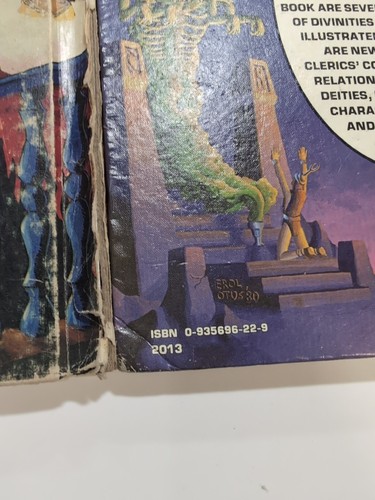 TSR AD&D 1st Ed Deities & Demigods - Dungeon Masters Guide - Bundle - Fair+ - Picture 8 of 19