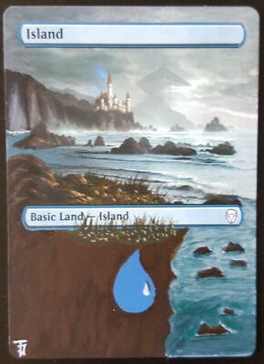 MTG Island altered art (6/6)
