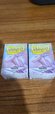 X2 Dragon Shield Matte 100ct Standard Size X2 Sealed White