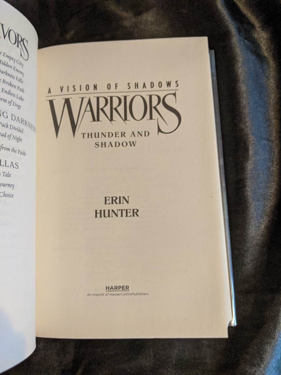 Warriors: A Vision of Shadows #2: Thunder and Shadow Erin Hunter