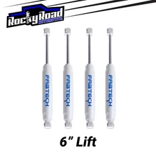 Fabtech Shocks (Set of 4) for 1988-1998 K1500 K2500 K3500 Pickup w/ 6” Lift