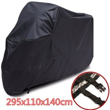 XXXL Black Motorcycle Cover For Harley Davidson Road Glide King Ultra Limited