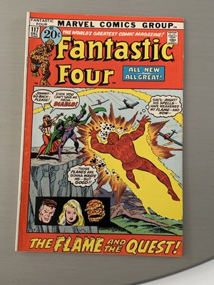 Fantastic Four #117 VF Buscema Diablo Crystal Lockjaw (Inhumans) Agatha Harkness | eBay