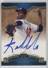 2012 Topps Tier One On the Rise Auto 340/395 Randall Delgado #OR-RD Auto k8v