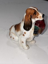 Porcelain Cocker Spaniel Figurine with Pheasant in Mouth — listing 3