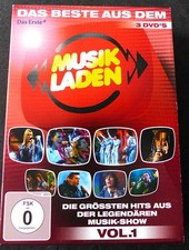 DVD Box - Das Beste aus dem Musikladen - Volume 1 - 3 DVDs !! Topzustand !!