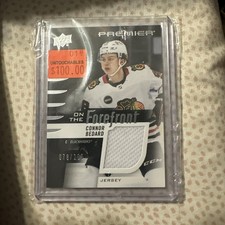 2023-24 Upper Deck Premier Connor Bedard On The Forefront Rookie Jersey /299