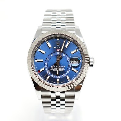 Rolex Sky-Dweller 326934 Box and Papers 2022 Blue Dial Jubilee bracelet