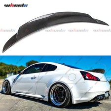 Carbon Duckbill Style For Infiniti G37 G35 Coupe 2 Door 08-13 Rear Trunk Spoiler