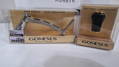 Gomexus Griff und Drehknopf für DAIWA Spinnrolle Shimano Stella Stradic 