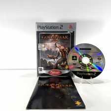 God of War II Platinum PlayStation 2 PS2 PAL Completo Originale