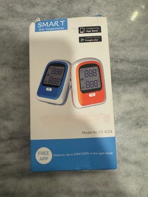 MASBRILL Wireless BBQ Meat Grill Thermometer Bluetooth
