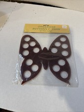Vintage The Butterfly Yarn Organizer 16 holes Kendex Corporation NOS