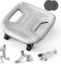 Ab Roller W/ Knee Pads Abs Workout Multifunctional Ab Roller Wheel Abs Workout