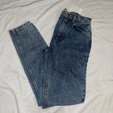 Womens American Apparel The High Waisted Jean Acid Wash Cotton Sz 25 NWOT