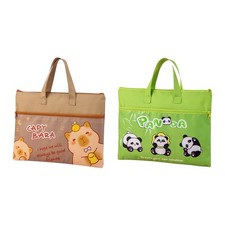 Folder na dokumenty z kreskówek zapinane na zamek torebki ręczna torba na książki organizer na dokumenty torba