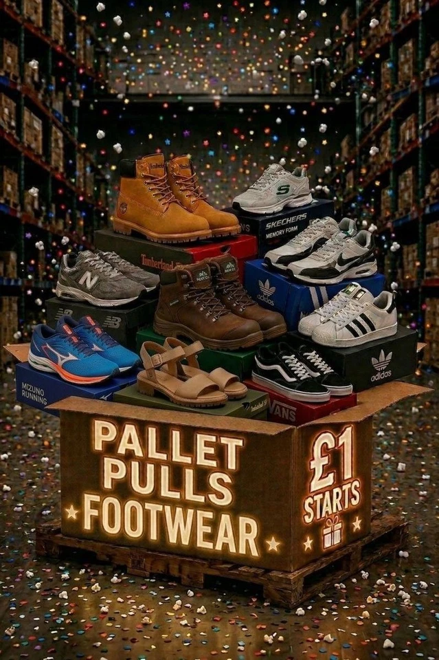 £1 Branded Footwear Skechers, Nike, Adidas Mizuno, Timberland & More ..