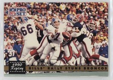 1991 Pro Set 1990 Replay Buffalo Bills John Elway Bobby Humphrey #326 HOF 0pe3