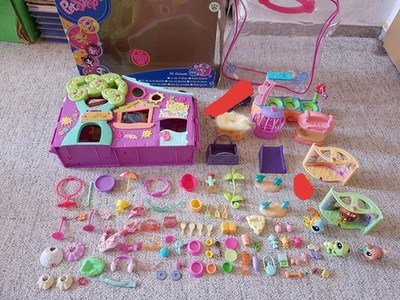 LPS + Haus + Extras Spielzeug | Littlest Pet Shop Figuren