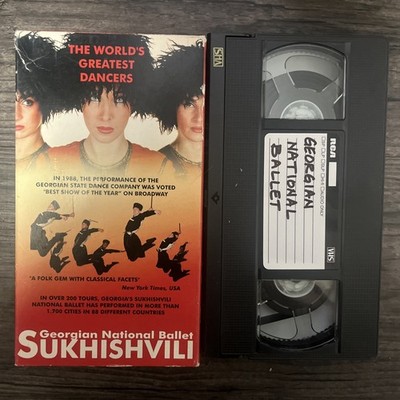 Sukhishvili: Georgian National Ballet - VHS(2002) Rare Soviet Performance