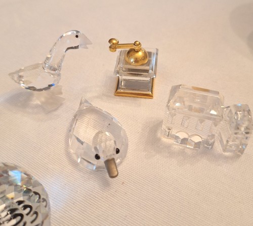 Lot Of 8 Mixed Swarovski Crystal Figurines (MB) | eBay