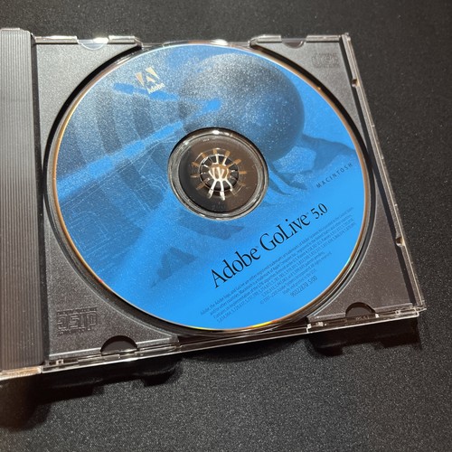 Adobe GoLive 4.0 (Retail) for Mac w/Serial Number excellent shape - Afbeelding 3 van 3