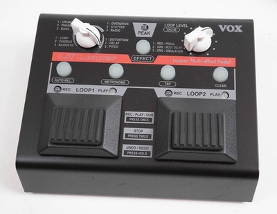 Vox Lil' Looper Gitarren-Loop-Pedal - Dual-Loop, integrierte Effekte, Phrasen-Looper