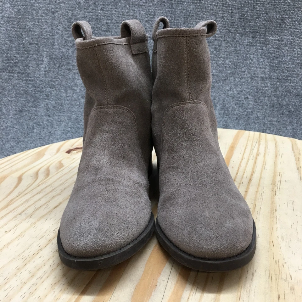 Botas Sole Society para mujer 6,5 M gamuza topo botines tacón bajo Foto 4 de 4