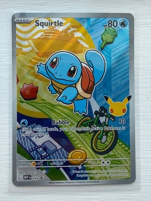 Squirtle 039 Holo Promo ME: Mega Evolution Promo Pokemon Near Mint