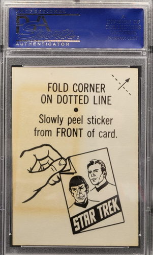 1976 Topps Star Trek PSA 7 Graded Stickers Complete Your Set - Picture 15 of 31