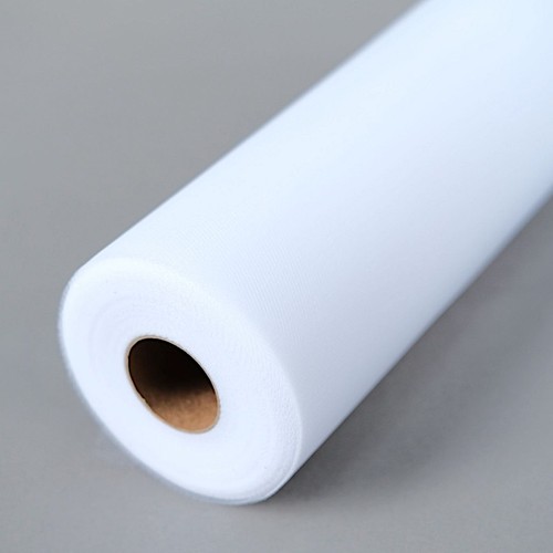 White WEDDING TULLE 12" x 100 yards ROLL DIY Party Favors Pew Bows Crafts Sew - Picture 4 of 8