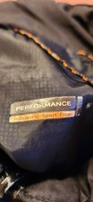 Black Medium Mens vinyl jacket With Thinsulat...