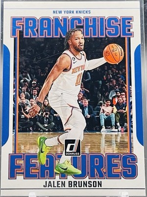 2023 Panini Donruss - Franchise Features #7 Jalen Brunson