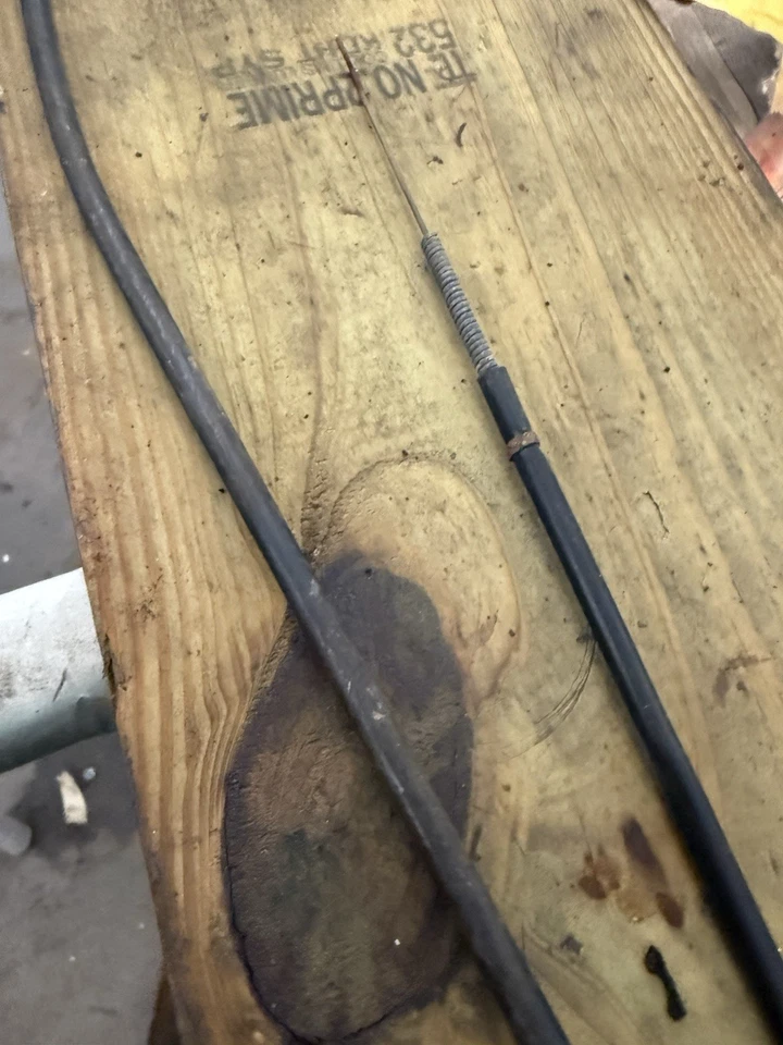 Cable de control de calefacción y descongelador Ford Galaxie 1965 1966 1967 1968 Foto 3 de 4