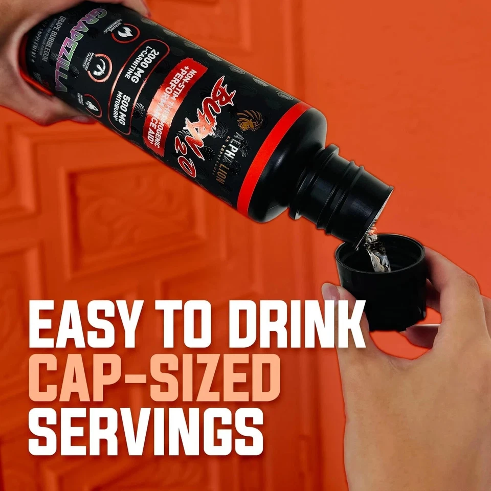 Alpha Lion BURN20 Burn 20 Stim-Free Liquid Thermogenic Fat Burner 3 Flavors 30sv - Image 4 of 4