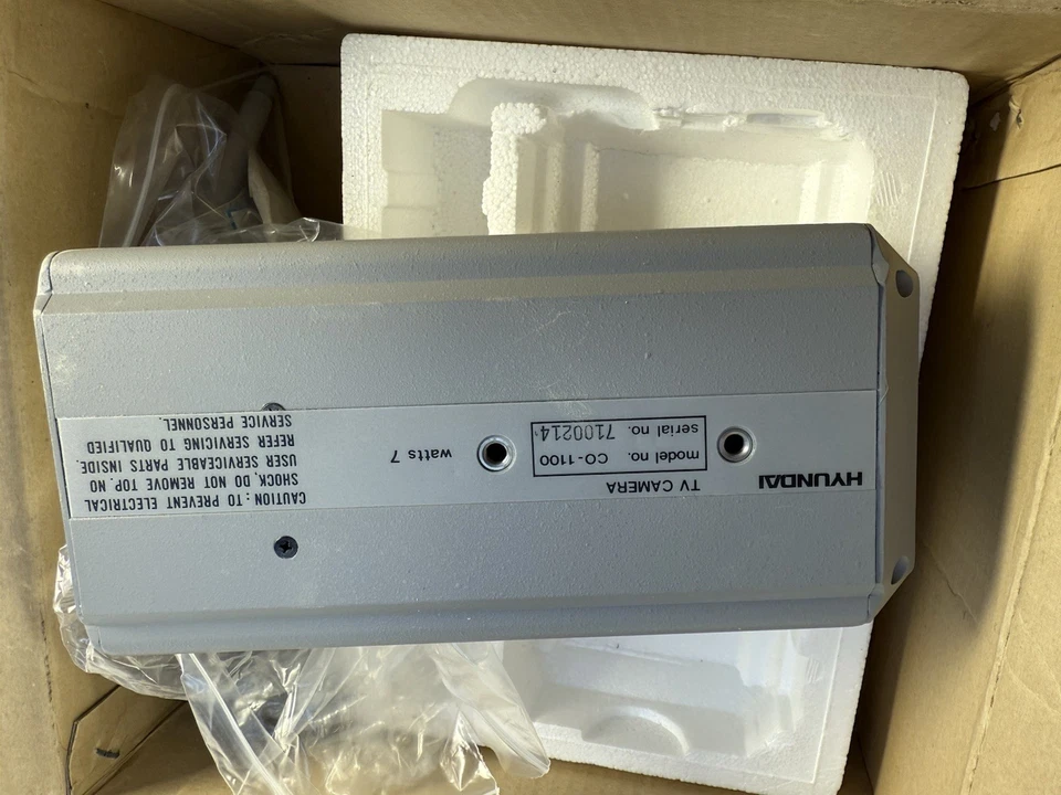 Hyundai security system tv camera CO-1102 - Image 3 of 4