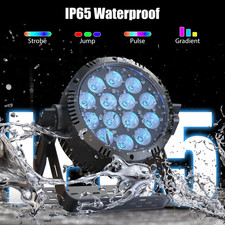 14x20W IP65 Waterproof LED Par Can Light RGBW Outdoor Stage Lights DJ Party Club