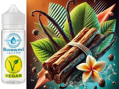 Tabak Vanille - Tahiti Girl Aroma Konzentrat - Vegan - Sasami - 100ml